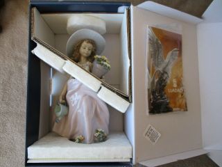Vintage Lladro Figurine " A Wish Come True " Spain 7676 -