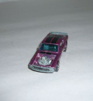 VINTAGE 1969 HOT WHEELS REDLINE MUSTANG BOSS HOSS ROSE HK BASE 2