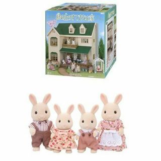 Sylvanian Families Green Hill House Epoch Ha - 35 Calico Critters From Japan