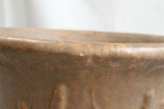 VERY RARE Arts Crafts Gladding McBean Cattails Art Pottery Garden Planter Vase 5