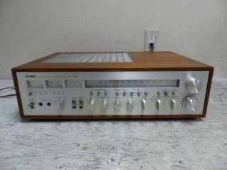 Vintage Yamaha Cr - 2020 Natural Sound Stereo Receiver No Sound