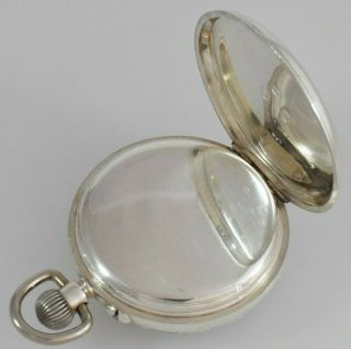 Antique Silver Lever Pocket Watch J.  R.  Losada,  105 Regent Street,  London c.  1883 4