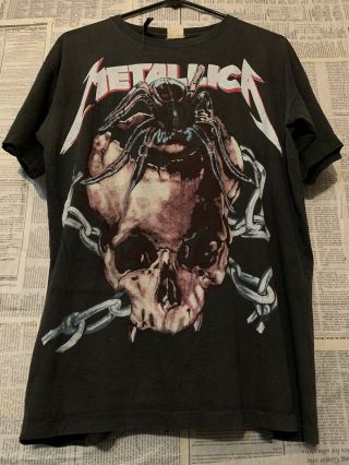 Vtg Rare 90s Metallica Rock Band T - Shirt