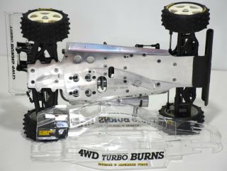 Kyosho Turbo Burns 4WD w/ Mondial/OPS engine - Small Restored - Vintage 7