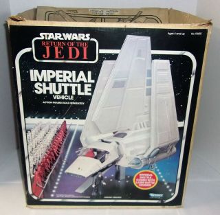 Vintage Star Wars Return Of The Jedi Imperial Shuttle Vehicle