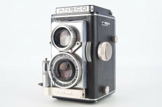 Vintage Ansco Automatic Reflex f:3.  5 TLR Camera with Anastigmat 83mm Lens V07 3