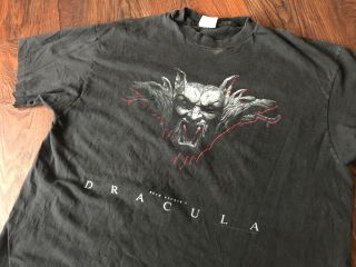 Bram Stokers Dracula 1992 Horror Shirt Promo Xl Vampire Buffy Rap Marvel Vtg