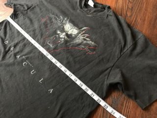 BRAM STOKERS DRACULA 1992 HORROR SHIRT promo XL vampire buffy rap marvel VTG 7