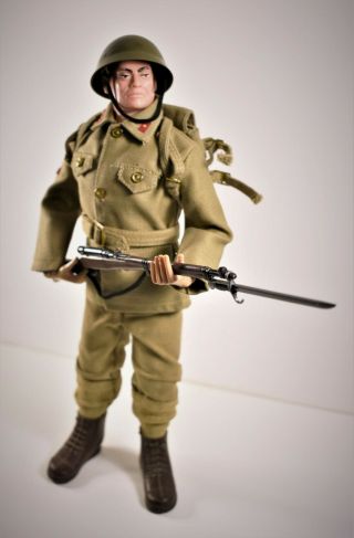 Vintage 1964 Gi Joe 1960s Action Soldier Of The World Japanese 12 " Figure