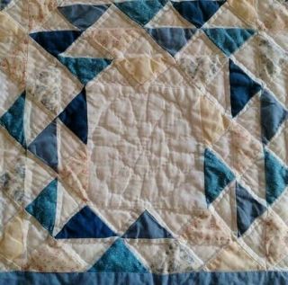 Vintage Hand - stitched Quilt 82 
