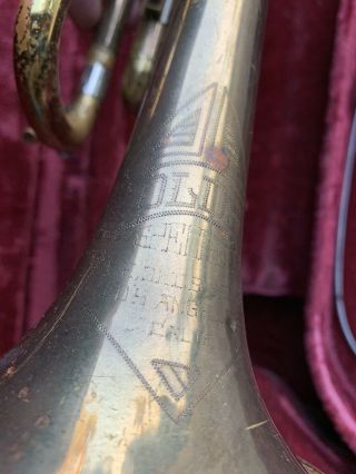 Vintage Olds Trumpet Special Los Angeles Musical Instruments Vincent Bach 7c 11