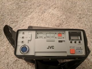 Vintage JVC GX - N70 Newvicon Video Camera w/ JVC HR - C3U Compact VHS - C Recorder 4