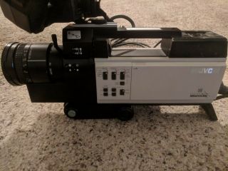 Vintage JVC GX - N70 Newvicon Video Camera w/ JVC HR - C3U Compact VHS - C Recorder 7