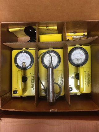Civil Defense Radiation Monitoring Kit Vintage