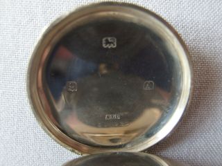 Vintage J W Benson Hallmarked Silver Pocket Watch circa 1925 - 26 3