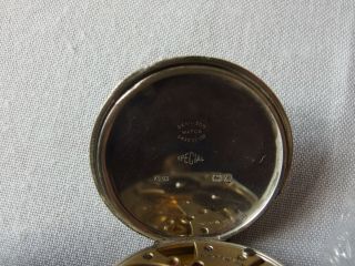 Vintage J W Benson Hallmarked Silver Pocket Watch circa 1925 - 26 4