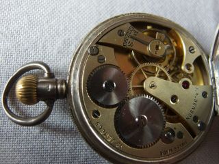 Vintage J W Benson Hallmarked Silver Pocket Watch circa 1925 - 26 5