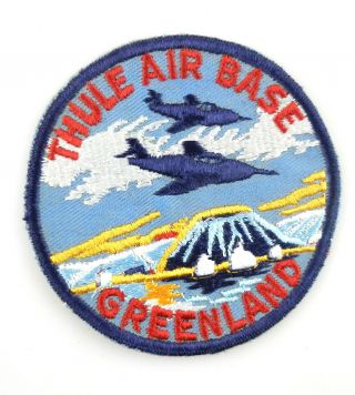 Us Usaf Thule Air Base Greenland Patch Military Badge T70c4