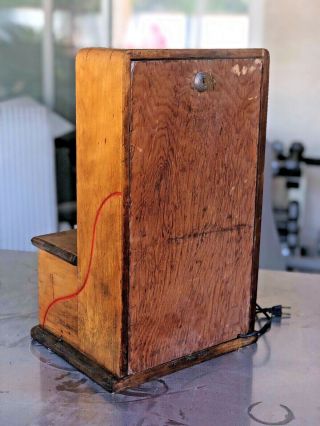 RARE 1934 LOVE TESTER Arcade machine.  Wood cabinet Exhibit Supply Co. ,  Chicago. 5