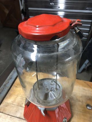 Vintage / Antique Northwestern Peanut / Gumball Machine 5