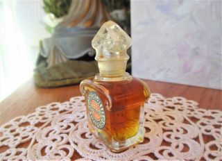 80s Vintage GUERLAIN MITSOUKO Parfum/Pure Perfume 1/4oz - 7.  5ml IB Rare 3