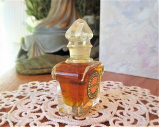 80s Vintage GUERLAIN MITSOUKO Parfum/Pure Perfume 1/4oz - 7.  5ml IB Rare 4