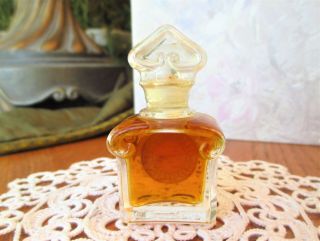80s Vintage GUERLAIN MITSOUKO Parfum/Pure Perfume 1/4oz - 7.  5ml IB Rare 5