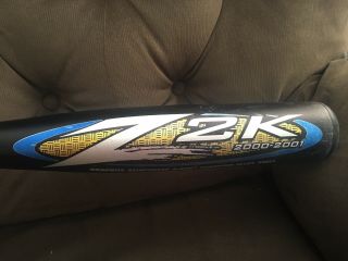 Easton Z2k Bat 33/28 Rare Bz2 - K Kaiser Sc500 Scandium Hot Euc No Cracks Or Dents