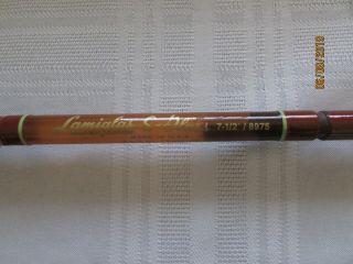 Lamiglas S - Glass 7 1/2 " Model 8975 3 5/8 Oz Line 6 Made In Usa Fishing Rod