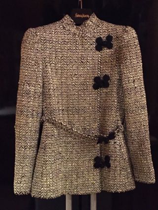 Vintage Vogue Donald Brooks Ravishing Evening Couture Beaded/appliquéd Jacket
