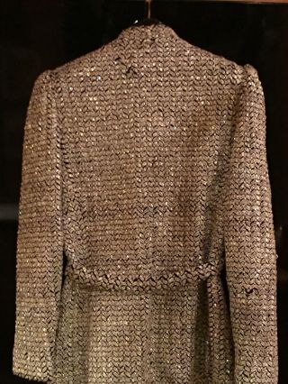 Vintage Vogue DONALD BROOKS Ravishing Evening Couture Beaded/Appliquéd Jacket 2