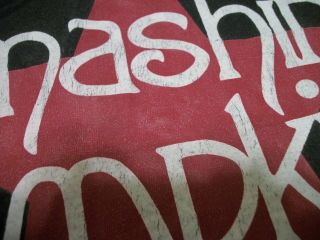 VTG SMASHING PUMPKINS TOUR SHIRT GIANT XL - RED STAR JUST SAY MAYBE - EUC 4