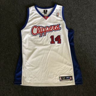 Rare Vintage Reebok Nba Los Angeles Clippers Shaun Livingston Basketball Jersey