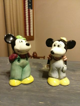 Mortimer And Max Vintage Disney Salt N Pepper Shakers