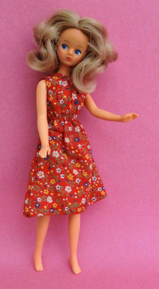 Rare Vintage 1970 ' s Mary Quant Daisy doll in dress 5