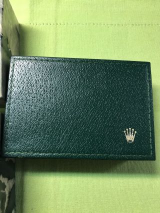 Vintage Late 70’s — Early 80’s Rolex Box 68.  00.  2 Box ; Case - 3 2