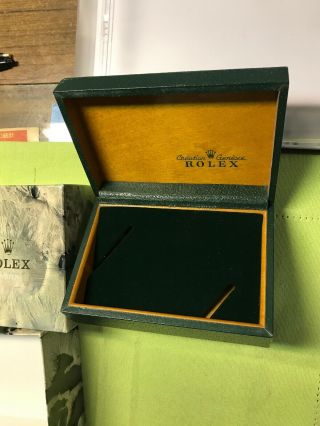 Vintage Late 70’s — Early 80’s Rolex Box 68.  00.  2 Box ; Case - 3 3