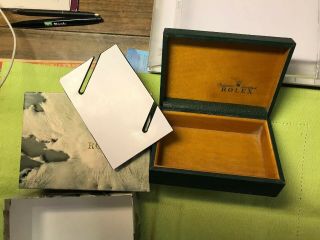 Vintage Late 70’s — Early 80’s Rolex Box 68.  00.  2 Box ; Case - 3 4