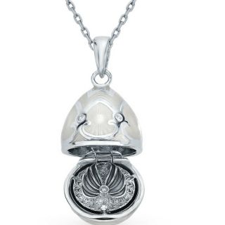 Imperial Russian egg Faberge pendant design,  inside natural diamond 5
