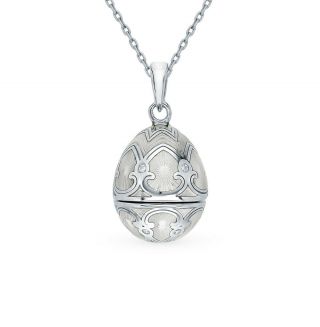 Imperial Russian egg Faberge pendant design,  inside natural diamond 6