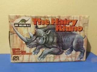 Mego Vintage One Million Years Bc The Hairy Rhino With Roaring Sound