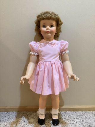 Vintage Ideal Patti Playpal Doll 35 " - 36 " Baby Face