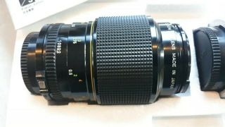 Canon FD 100mm f/4 Macro w Extension Vintage Film Camera Lens Japan 2