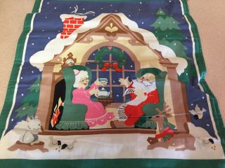 Avon Christmas Countdown Fabric Advent Calendar Complete w/ Mouse Vintage 1987 3