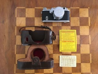 Vintage Occupied Japan Tower Type 3 Nicca Rangefinder Film Camera 8