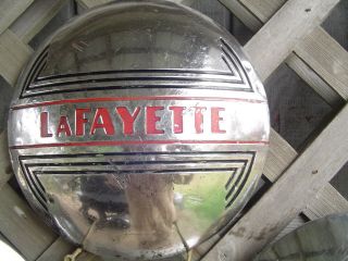 Two Nash Lafayette Hubcaps Wheel Covers Center Caps Antique Vintage Classic