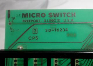 VINTAGE Clicker MICRO SWITCH 99SD24 - 3 F14 Key Board USA 6