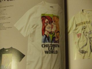 Nirvana T - Shirts Book Helloh? book T shirt art Kurt Cobain vintage photo design 8