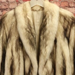 Vintage Fitch Fur Jacket Coat Casual - Formal,  Sz 6 S/M - Sable,  Mink 2