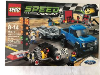 Lego Speed Champions Ford F - 150 Raptor & Model A Hot Rod (75875)